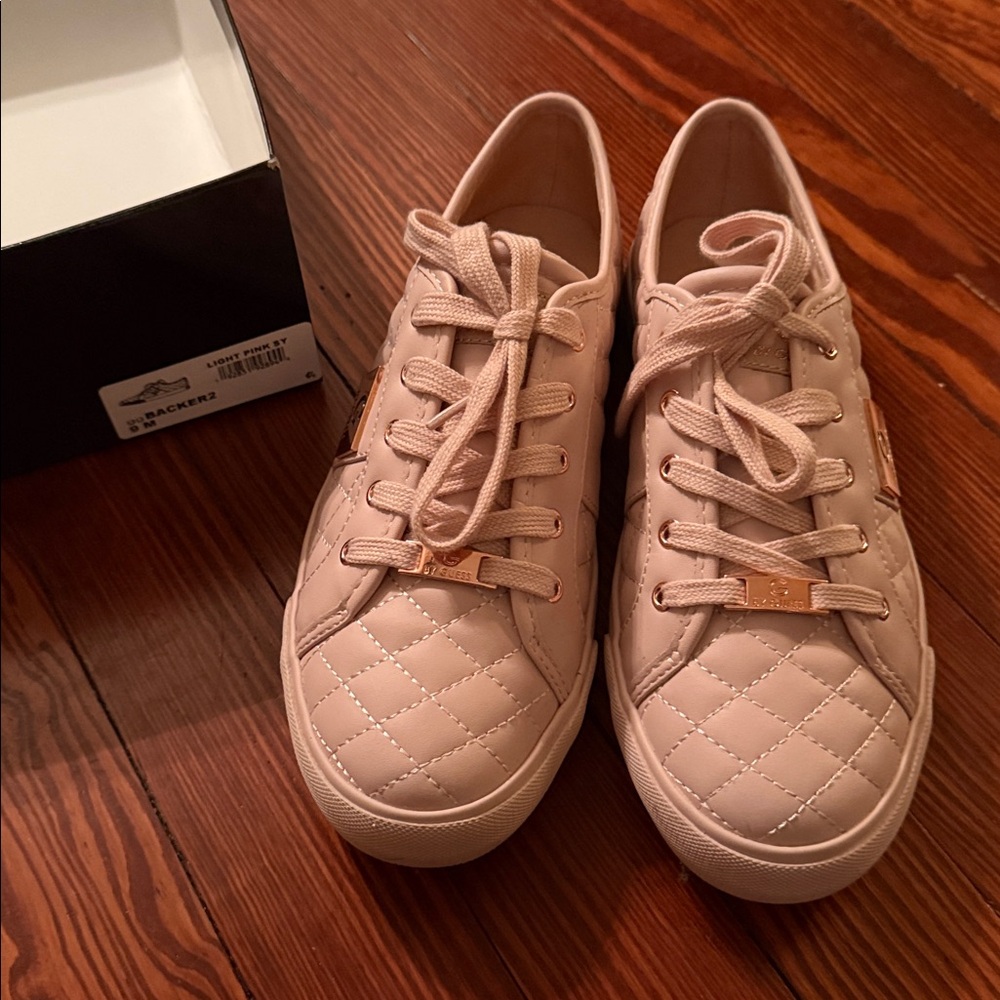 Pink Quilted Women's Guess Sneakers